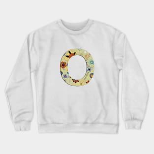 Monogram letter O Crewneck Sweatshirt